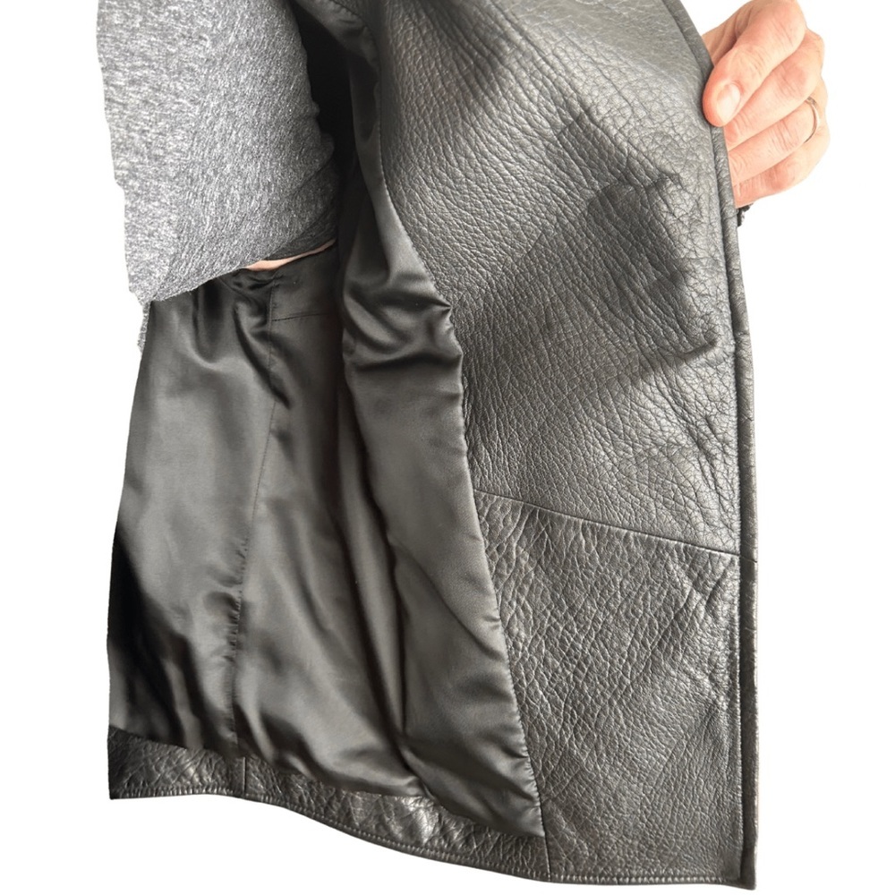 Mc Q by Alexander McQueen Leather Moto Jacket - Picture 11 of 11